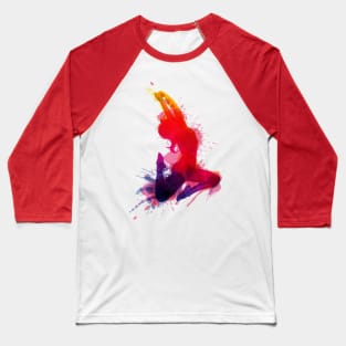 Watercolor Dance 3 Baseball T-Shirt